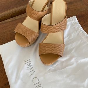 Jimmy Choo wedge sandal - size 39